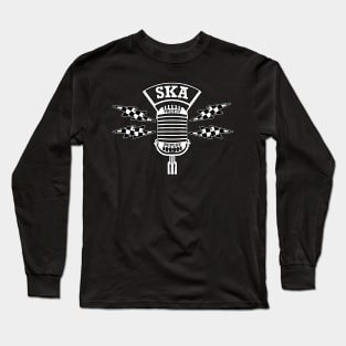 Ska Profit Repeat Radio Microphone Long Sleeve T-Shirt